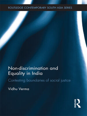 cover image of Non-discrimination and Equality in India